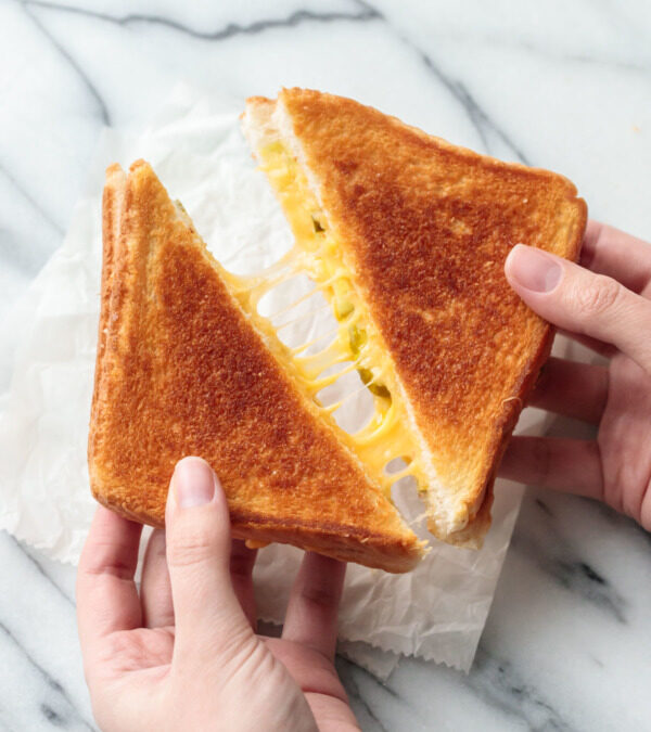 The BEST grilled cheese sandwich ever!!!!